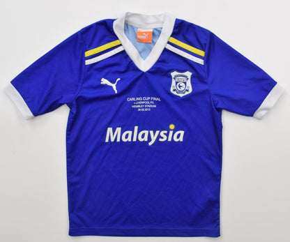 Maillot Cardiff City 2011-12 Puma Carling Cup Final vintage