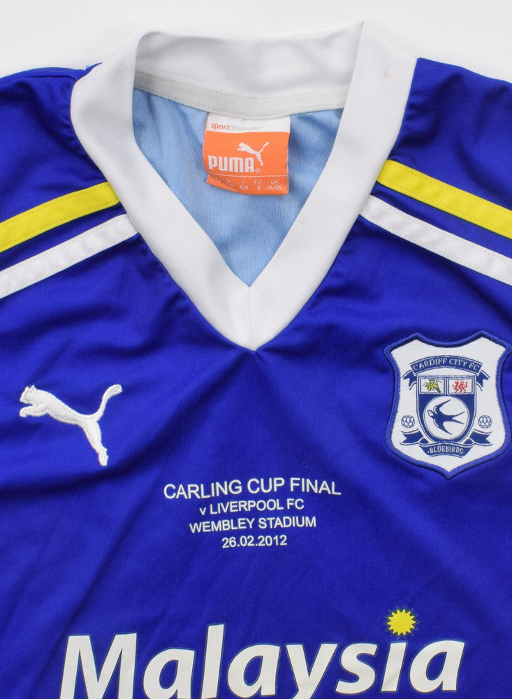 Maillot Cardiff City 2011-12 Puma Carling Cup Final vintage