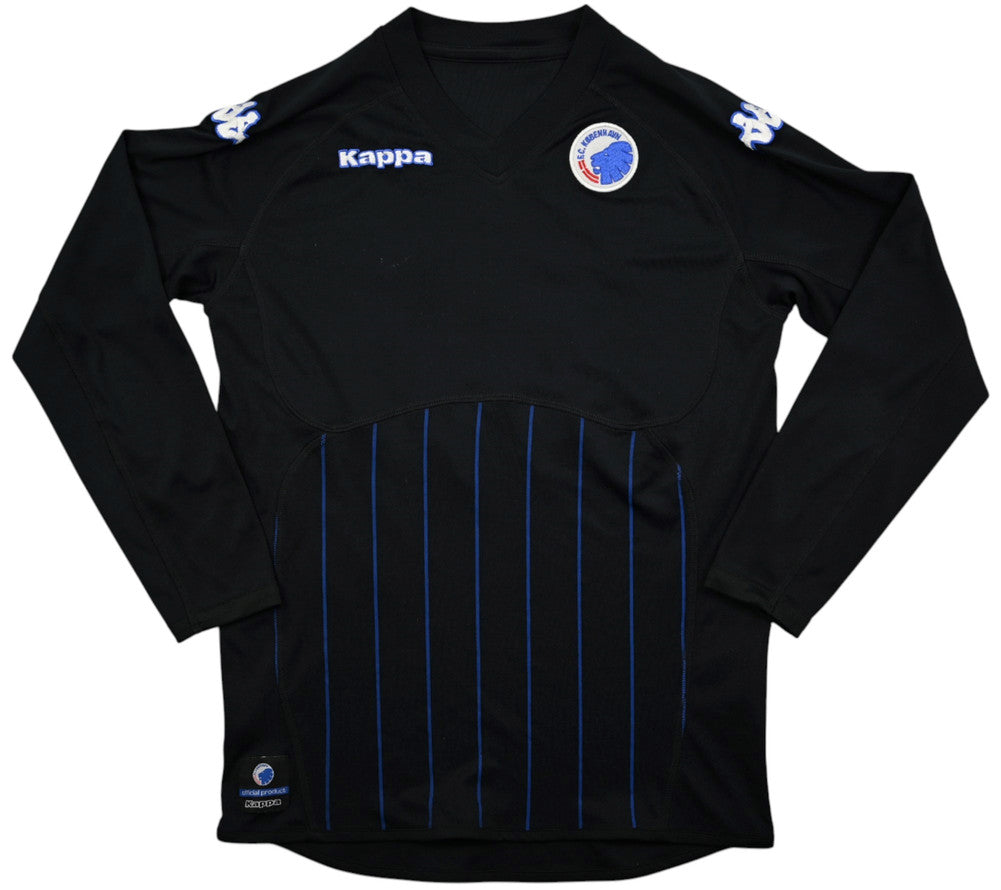 Maillot FC Copenhagen Extérieur Kappa 2011-12 Vintage Longsleeve
