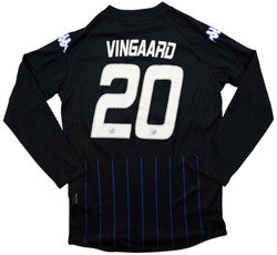 Maillot FC Copenhagen Extérieur Kappa 2011-12 Vintage Longsleeve
