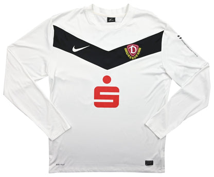 Maillot Dynamo Dresden Extérieur Nike 2011-12 Vintage Manches Longues