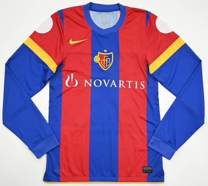 Maillot FC Basel U14 2011-12 Nike Longsleeve Domicile vintage