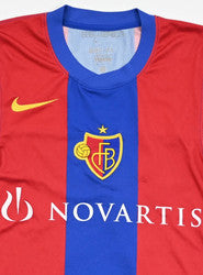 Maillot FC Basel U14 2011-12 Nike Longsleeve Domicile vintage