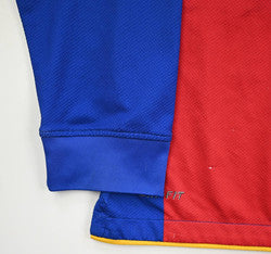 Maillot FC Basel U14 2011-12 Nike Longsleeve Domicile vintage