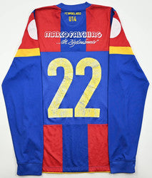 Maillot FC Basel U14 2011-12 Nike Longsleeve Domicile vintage