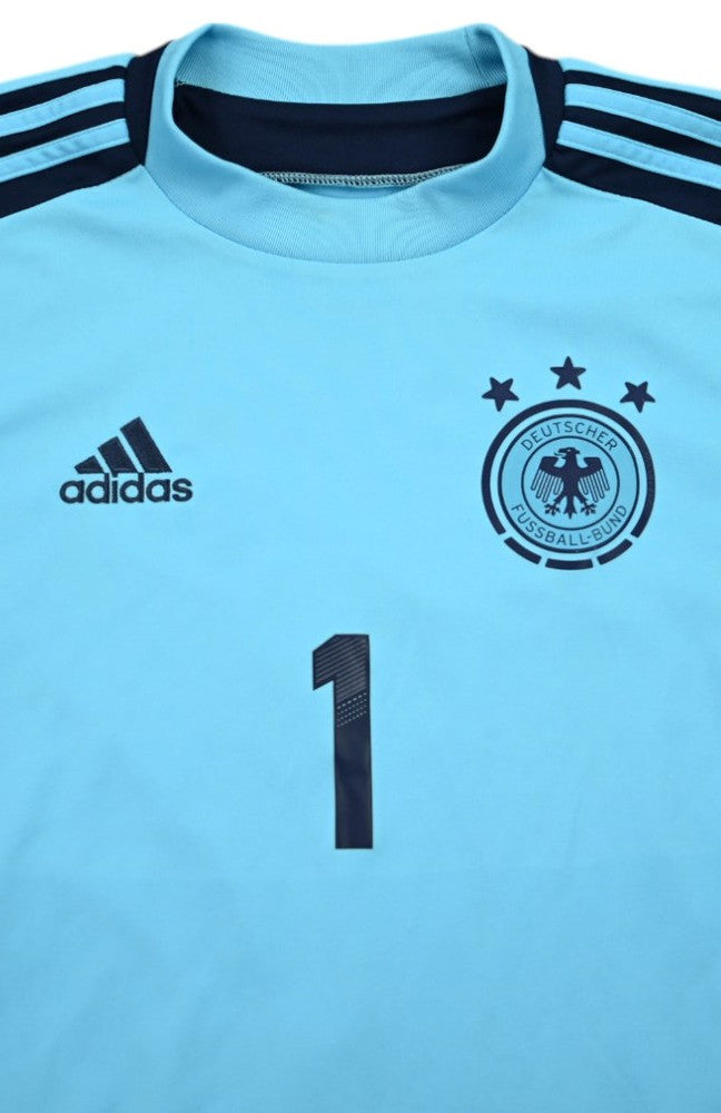 Maillot Gardien Allemagne Neuer 2011-12 Adidas Vintage XL Boys