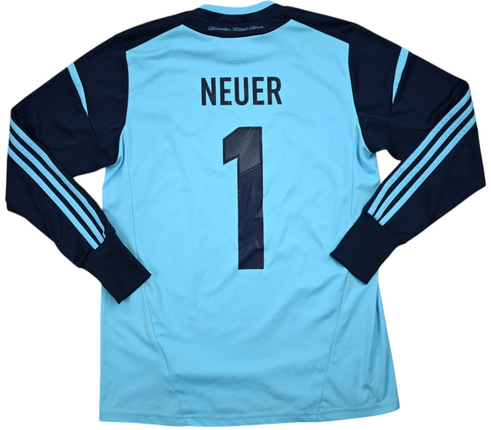 Maillot Gardien Allemagne Neuer 2011-12 Adidas Vintage XL Boys