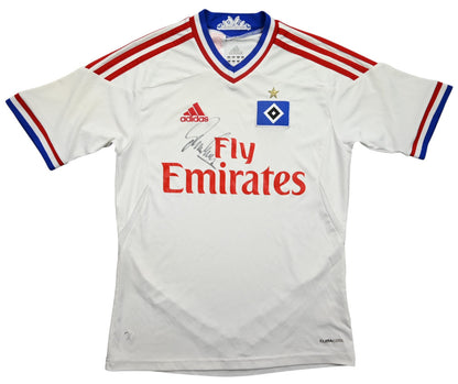 Maillot Extérieur Hamburg 2011-12 Adidas Vintage — L Boys