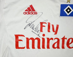 Maillot Extérieur Hamburg 2011-12 Adidas Vintage — L Boys