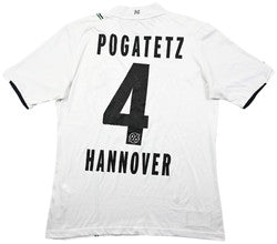 Maillot Hannover 96 Extérieur Jako 2011-12 Pogatetz vintage