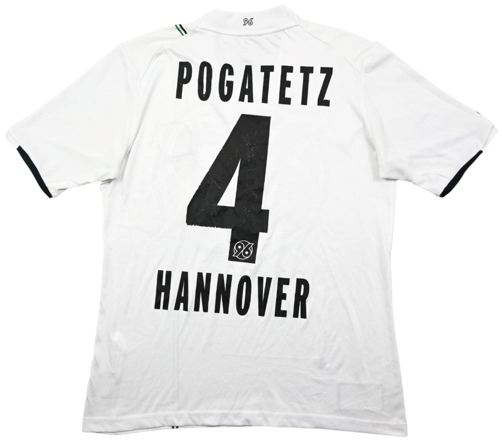 Maillot Hannover 96 Extérieur Jako 2011-12 Pogatetz vintage