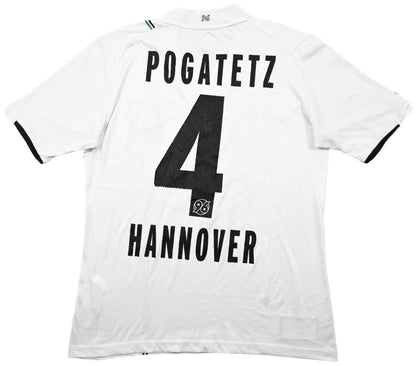 Maillot Hannover 96 Extérieur Jako 2011-12 Pogatetz vintage