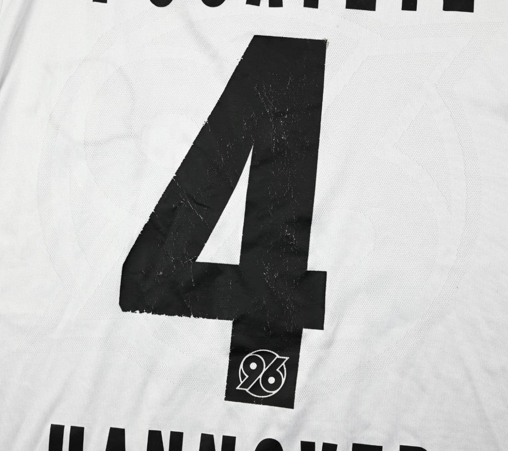 Maillot Hannover 96 Extérieur Jako 2011-12 Pogatetz vintage