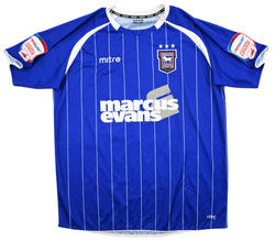 Maillot Ipswich Town Domicile Mitre 2011-12 Bullard vintage