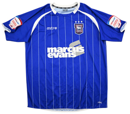 Maillot Ipswich Town Domicile Mitre 2011-12 Bullard vintage