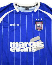 Maillot Ipswich Town Domicile Mitre 2011-12 Bullard vintage