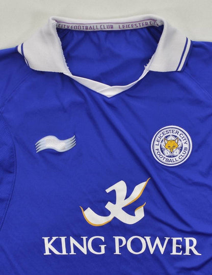 Maillot Leicester City Domicile 2011-12 Burrda King Power vintage