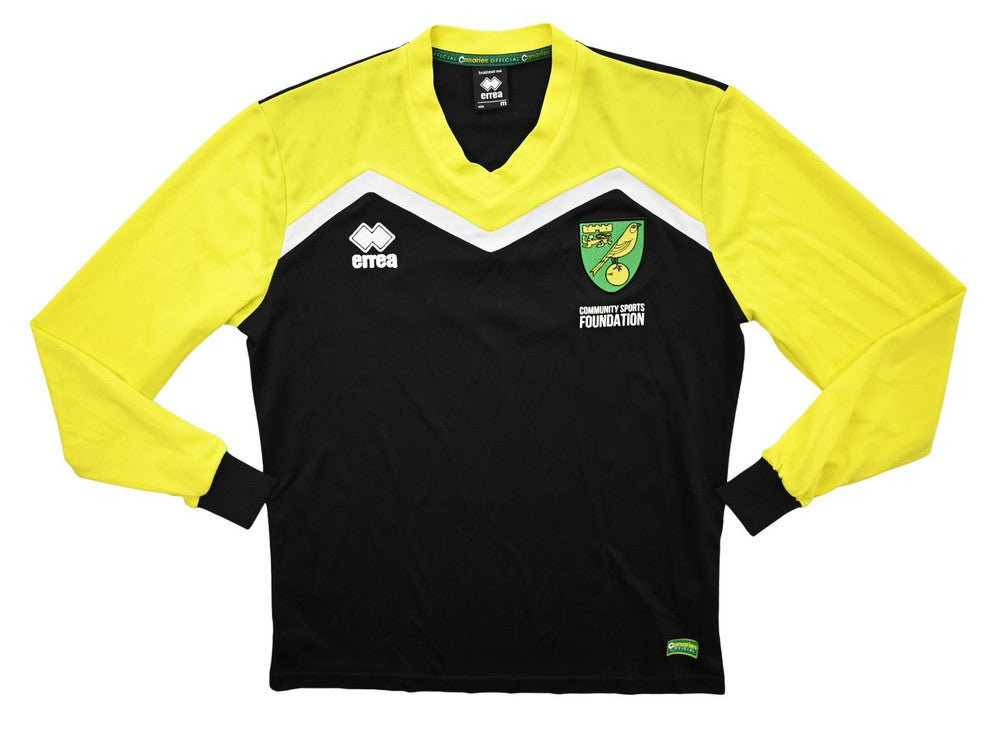 Maillot Norwich City Extérieur Errea 2011-12 Manches Longues