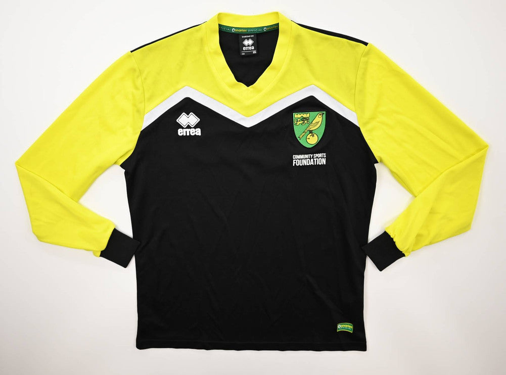 Maillot Norwich City Extérieur Errea 2011-12 Manches Longues