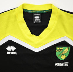 Maillot Norwich City Extérieur Errea 2011-12 Manches Longues