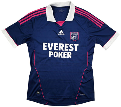 Maillot Lyon 2011-12 Adidas Bastos Domicile Vintage