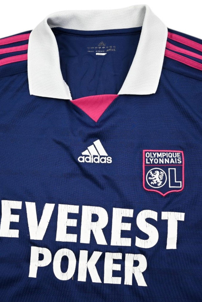Maillot Lyon 2011-12 Adidas Bastos Domicile Vintage