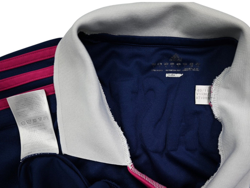 Maillot Lyon 2011-12 Adidas Bastos Domicile Vintage