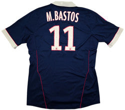 Maillot Lyon 2011-12 Adidas Bastos Domicile Vintage