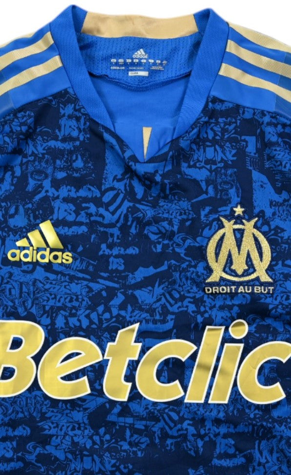 Maillot Extérieur Marseille 2011-12 Adidas Player Issue