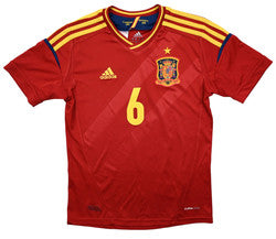 Maillot Espagne 2011-12 Iniesta Adidas Boys M vintage 8/10