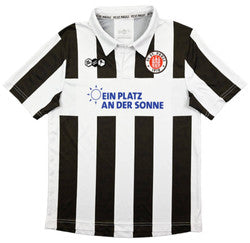 Maillot FC St. Pauli 2011-12 Domicile Do You Football vintage L Boys