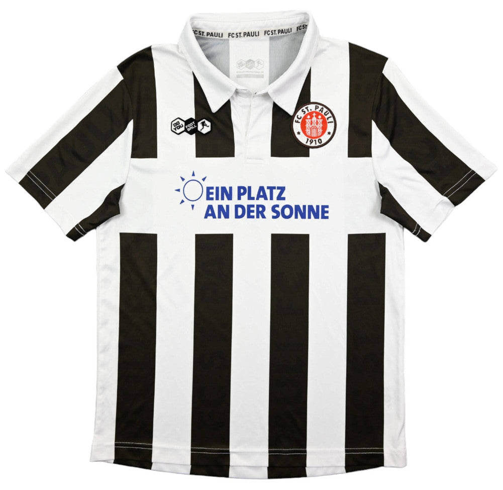Maillot FC St. Pauli 2011-12 Domicile Do You Football vintage L Boys