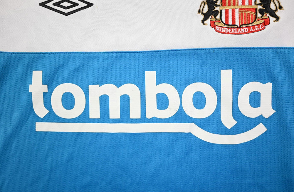 Maillot Sunderland Domicile 2011-12 Umbro Tombola vintage S