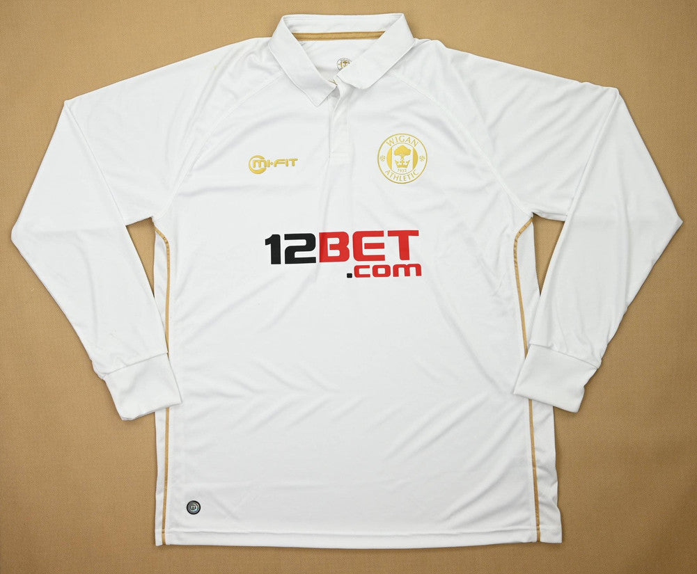 Maillot Wigan Athletic 2011-12 Manches Longues MIFIT Vintage