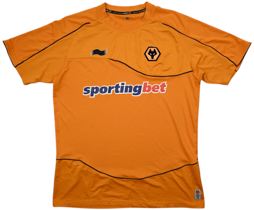 Maillot Wolverhampton Domicile 2011-12 Burrda Vintage Collector