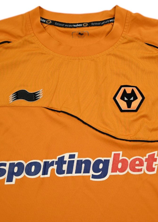 Maillot Wolverhampton Domicile 2011-12 Burrda Vintage Collector