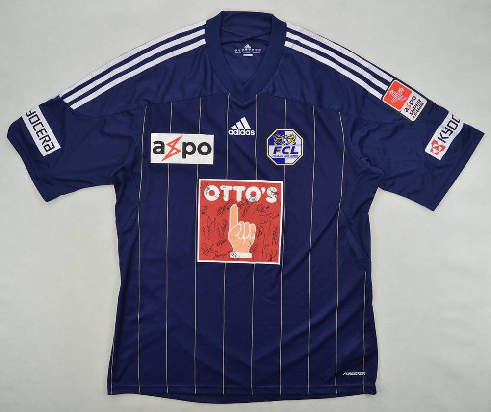 Maillot FC Luzern 2011-13 Domicile Adidas Vintage 9/10