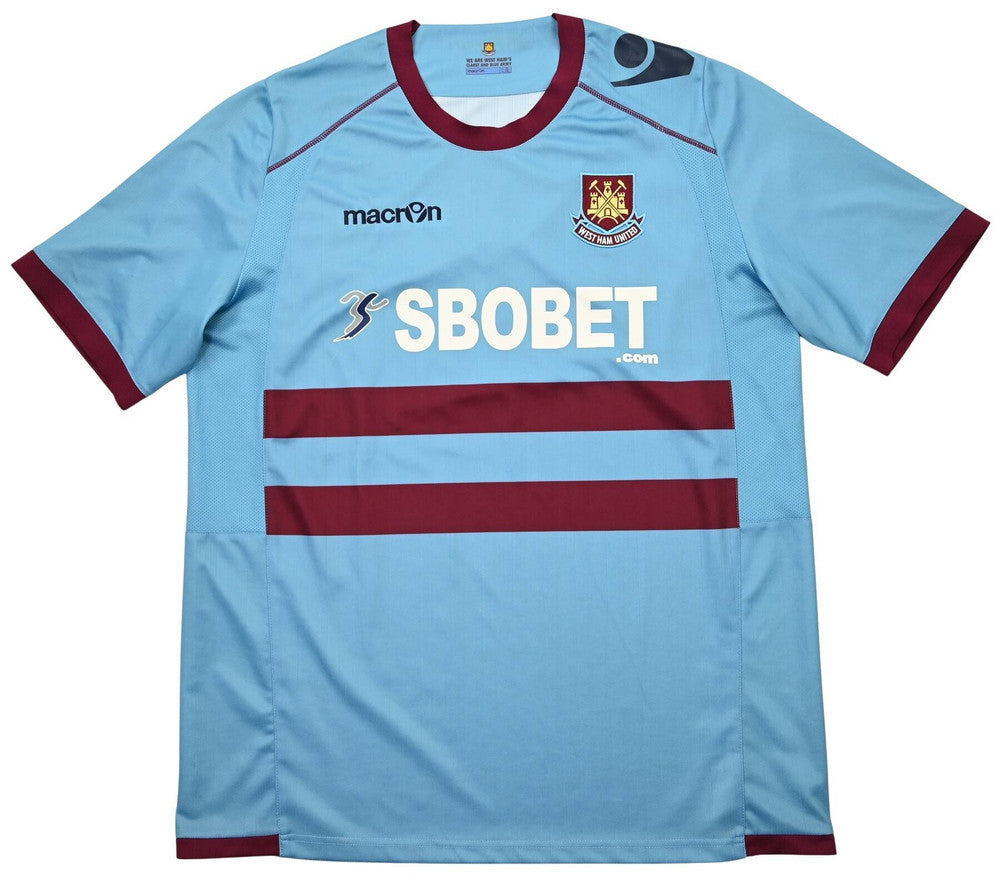 Maillot Extérieur West Ham United 2011-13 Macron Vintage XXL