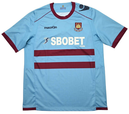 Maillot Extérieur West Ham United 2011-13 Macron Vintage XXL