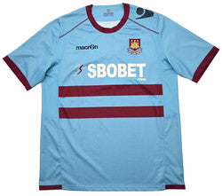 Maillot Extérieur West Ham United 2011-13 Macron Vintage XXL