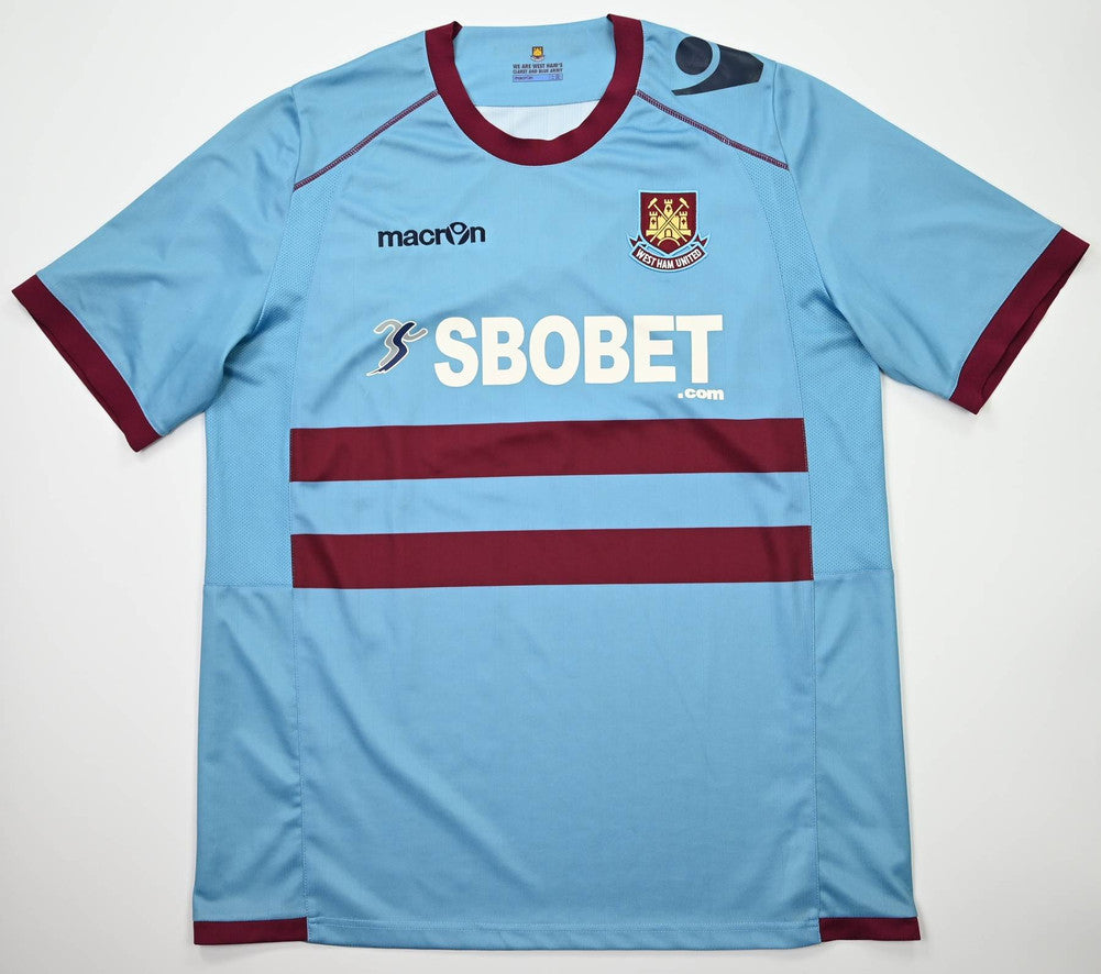 Maillot Extérieur West Ham United 2011-13 Macron Vintage XXL