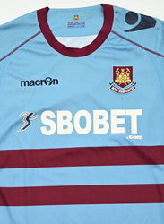 Maillot Extérieur West Ham United 2011-13 Macron Vintage XXL