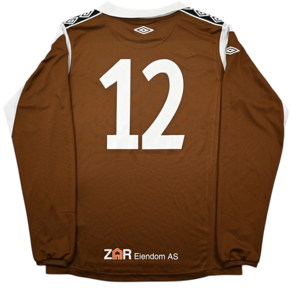 Maillot Mjøndalen IF Extérieur Manches Longues Umbro 2011-2014
