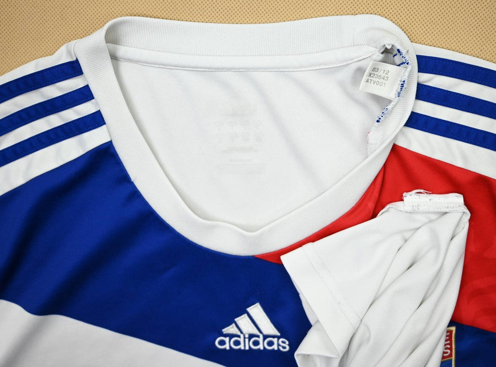 Maillot Extérieur Lyon 2012-13 Adidas Vintage Taille L