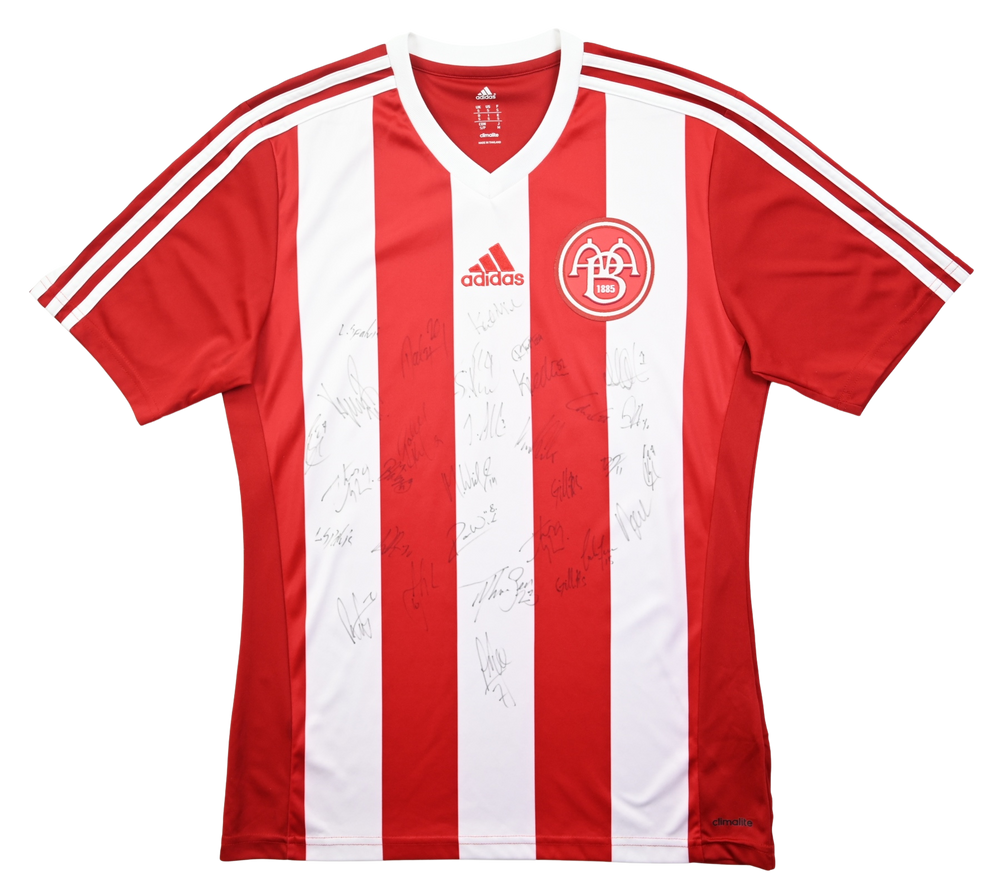 Maillot Aalborg BK 2012-13 Adidas Vintage Signé