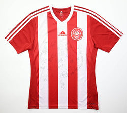 Maillot Aalborg BK 2012-13 Adidas Vintage Signé