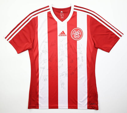 Maillot Aalborg BK 2012-13 Adidas Vintage Signé