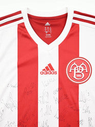 Maillot Aalborg BK 2012-13 Adidas Vintage Signé