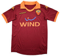 Maillot AS Roma Domicile Kappa 2012-13 Vintage Taille Enfant