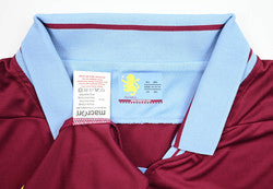 Maillot Aston Villa 2012-13 Macron Genting Casinos 3XL